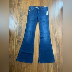 Anthropologie Dark Wash Flare Jeans